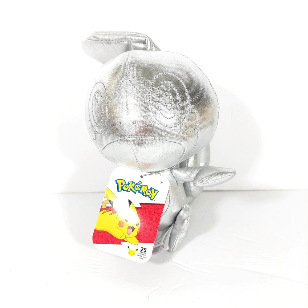 Pokémon 25th Anniversary Jazwares Silver Sobble 8" Plush New With Tags